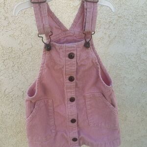 OshKosh B'gosh Pink Corduroy Overalls